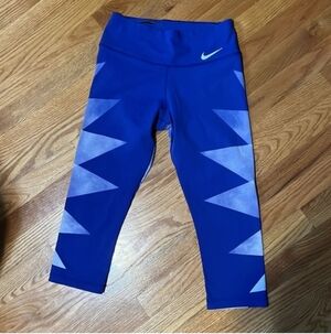 Nike Womens Blue Leggings